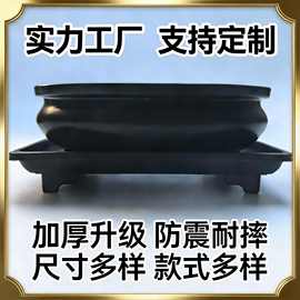 加厚塑料带托盘防漏多肉花盆 厂家直供可定制阳台客厅办公种植用