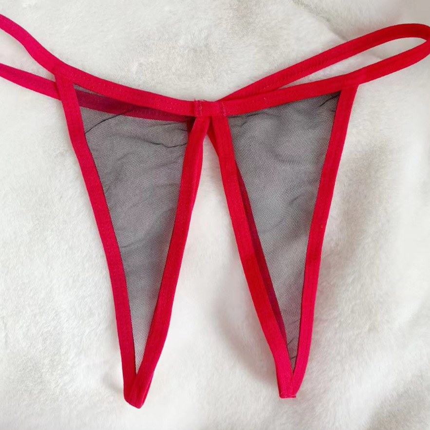 性感内裤开档网纱透明丁字裤k3102-阿里巴巴