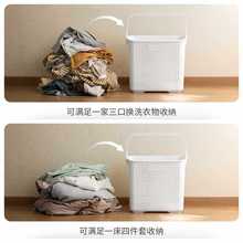 G5PA懒角落脏衣篓家用卫生间浴室洗衣篮塑料手提脏衣篮放脏衣服收