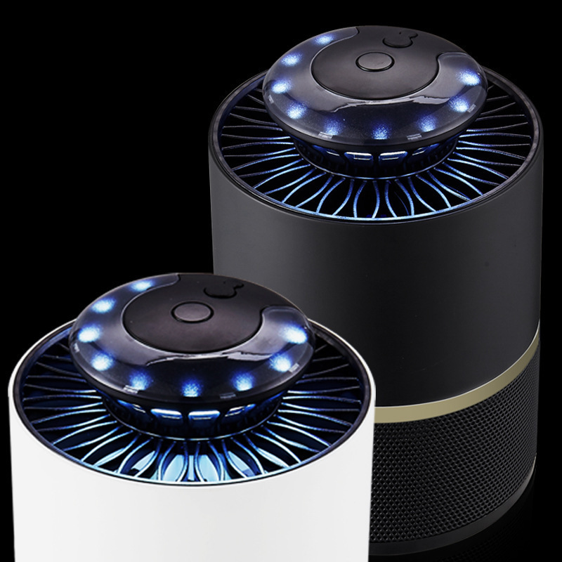 斗禾小型家用室内办公室静音智能幻影便携吸入式灭蚊灯诱蚊器批发