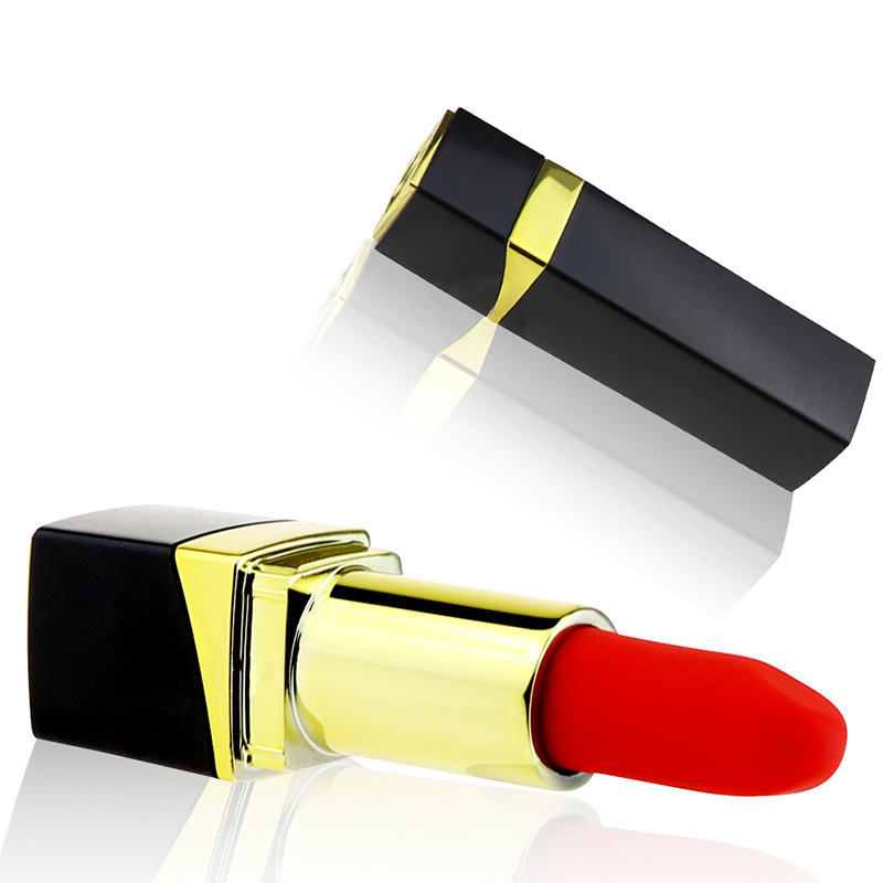 Magnetic Charging Portable Lipstick Vibrator Female Small AV Stick Masturbation Device Simulation Lipstick Vibrators Adult Sex Product