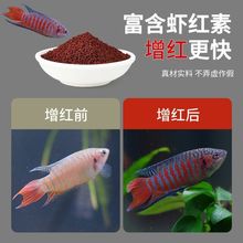 中国斗鱼增色增红增艳高蛋白饲料小颗粒上浮型原生观赏鱼鱼食鱼粮