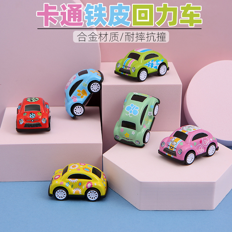 Mini Alloy Warrior Car Toy Children Boys and Girls Drop-Resistant Inertial Vehicle 2-6 Years Old Baby Creative Personality