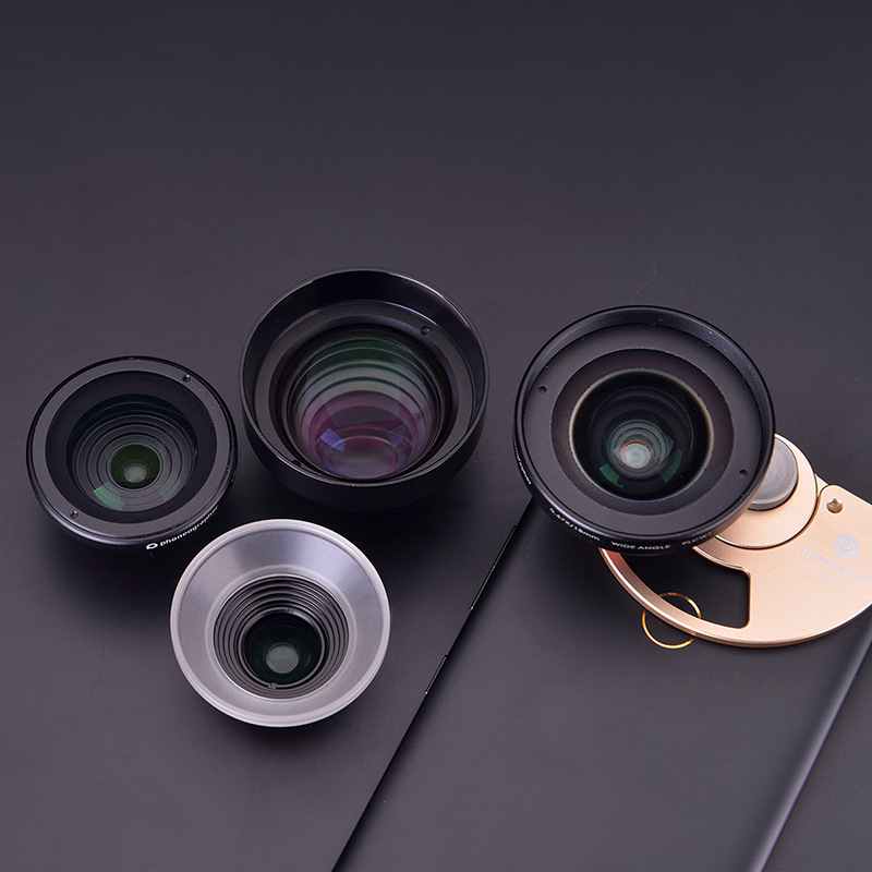 手机镜头广角/人像/微距/鱼眼摄像头外置高清通用单反拍照镜头