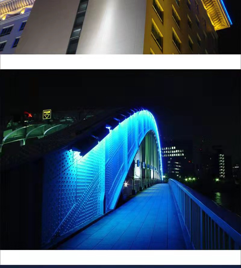 led洗墙灯户外楼体亮化水池户外防潮线形灯外墙背景灯别墅地埋灯