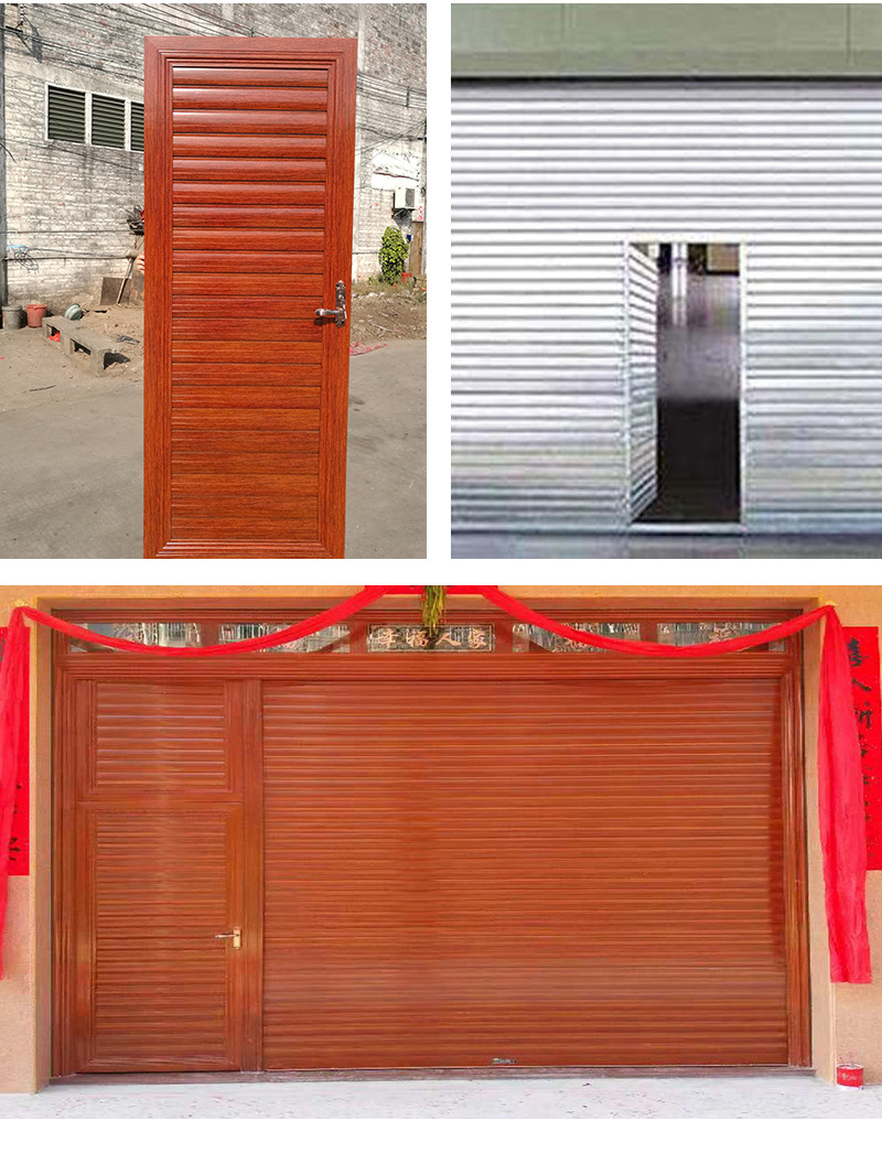 佛山厂家生产电动开小门卷帘门铝合金卷闸门订做自动车库门卷帘门