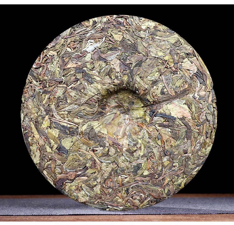 冰岛黄金叶普洱茶生茶新茶勐库冰岛老寨古树茶七子饼茶357克/饼