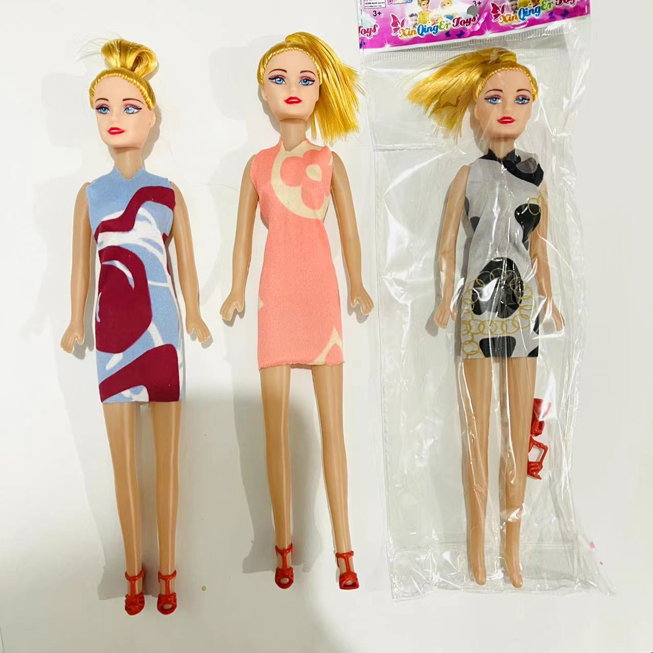 儿童换衣娃娃女童过家家衣服鞋子儿童换衣女孩公主换装玩具奖品