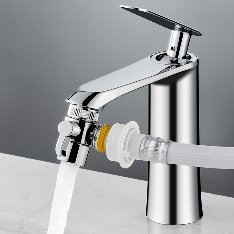 水龙头万能通用接头洗脸盆一分二洗衣机分流器多功能家用转换器