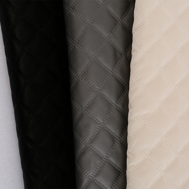 Manufacturers Supply Shark Skin Ultrasonic Composite Quilted Cotton Fabric Cotton-Padded Clothes Clothing Shoes Lining Fabric