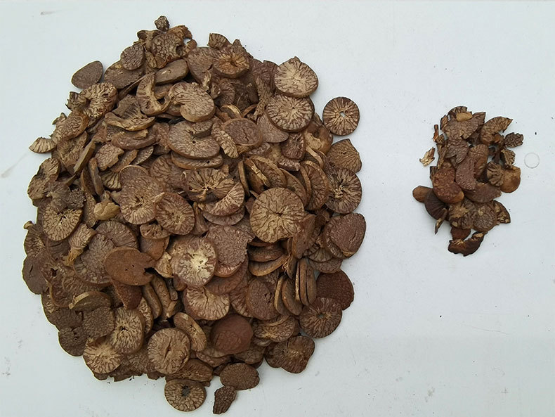 中药材批发焦槟榔 片 500g 槟榔片 大白 炒槟榔散装零售产地货源