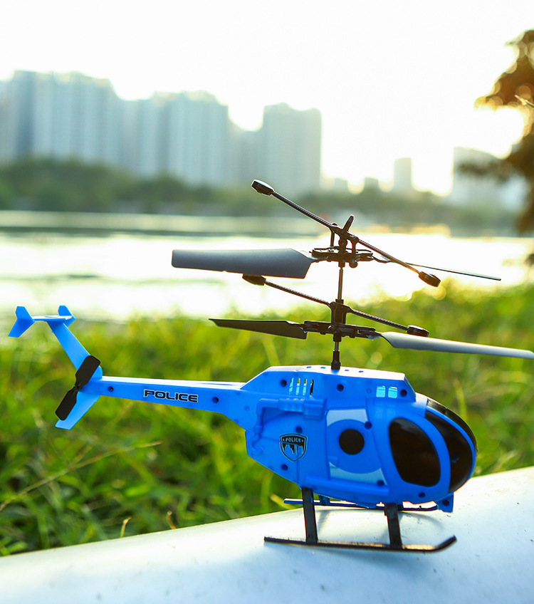 厂家直供2通遥控飞机usb充电遥控直升救援机儿童男孩玩具跨境新品