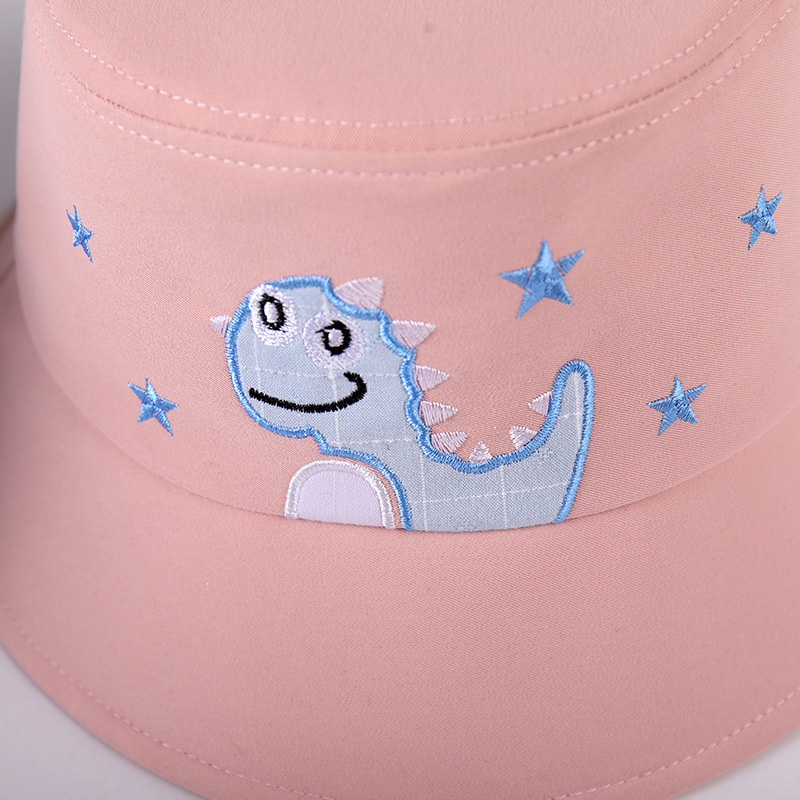 Children's Basin Hat Baby Dinosaur Bucket Hat 2021 New Men's and Women's Bay Hat Sun Hat Outdoor Sun Hat Wholesale