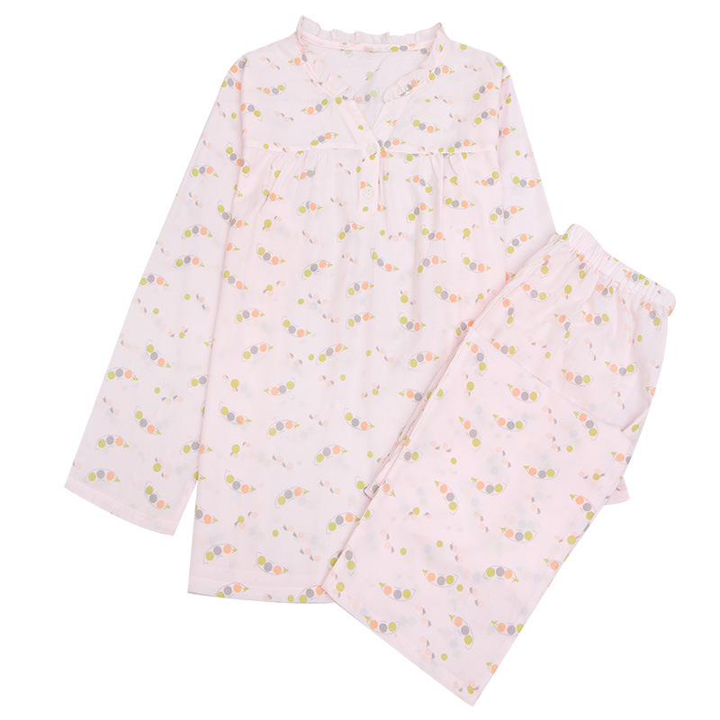Pajamas Women's Summer Pajamas Ice Silk Home Wear Wholesale Rayon Cotton Silk Spring/Summer Pajamas Ice Silk Home Wear Women
