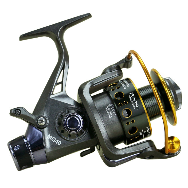 MG30-60 Double Unloading Metal Wheel Head Front and Rear Brake Fishing Reel Sea Rod Wheel sea Pole Wheel Carp Fishing Reel Fishing Gear