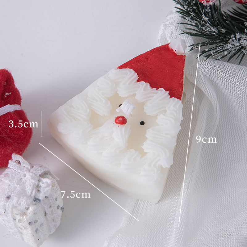 Santa Claus Aromatherapy Candle with Hand Gift Ins Creative Home Decoration Set Christmas Candle Cross-Border Candle