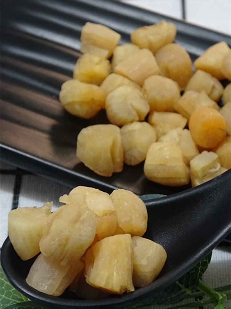 新货大干贝淡晒瑶柱元贝海鲜干货鲜贝炖汤扇贝2份包邮浙江水产