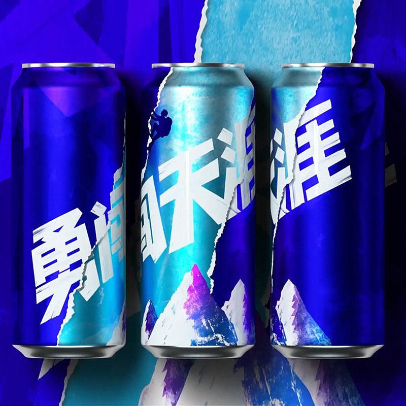雪花啤酒勇闯天涯500ml*12罐清爽