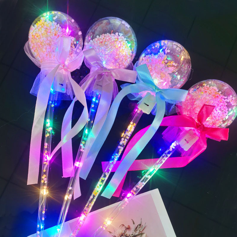 wave ball flash stick fairy stick luminous toy scan code small gift set night market stall toy supply wholesale