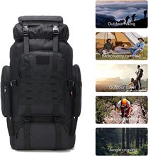 源头70L900D大容量野营徒步登山装备包战术防水耐磨军用双肩包