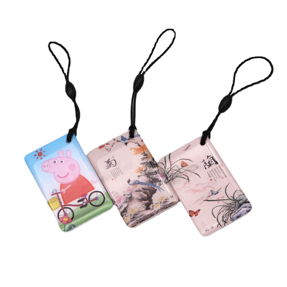 ic门禁卡 rfid校园一卡通 高频滴胶芯片卡 价格优惠