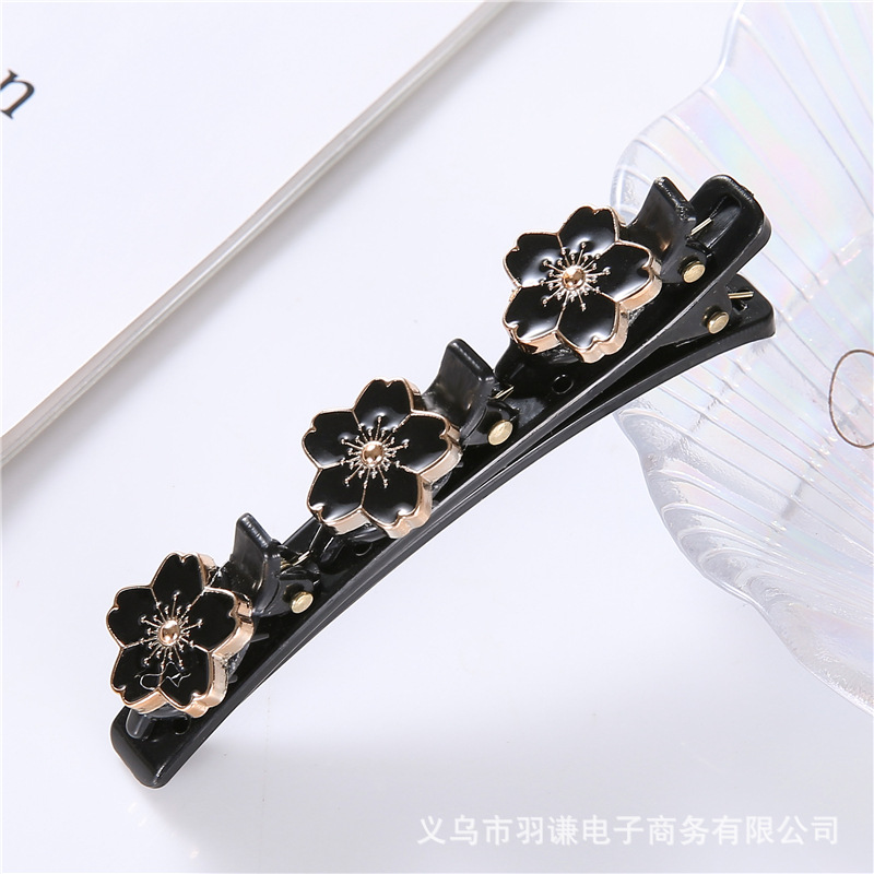 Hair Clips Hair Accessories Bangs Fixed Shape Clip Duckbill Clip Women's Broken Hair with Teeth Hair Braiding Artifact Side Hairpin Wholesale