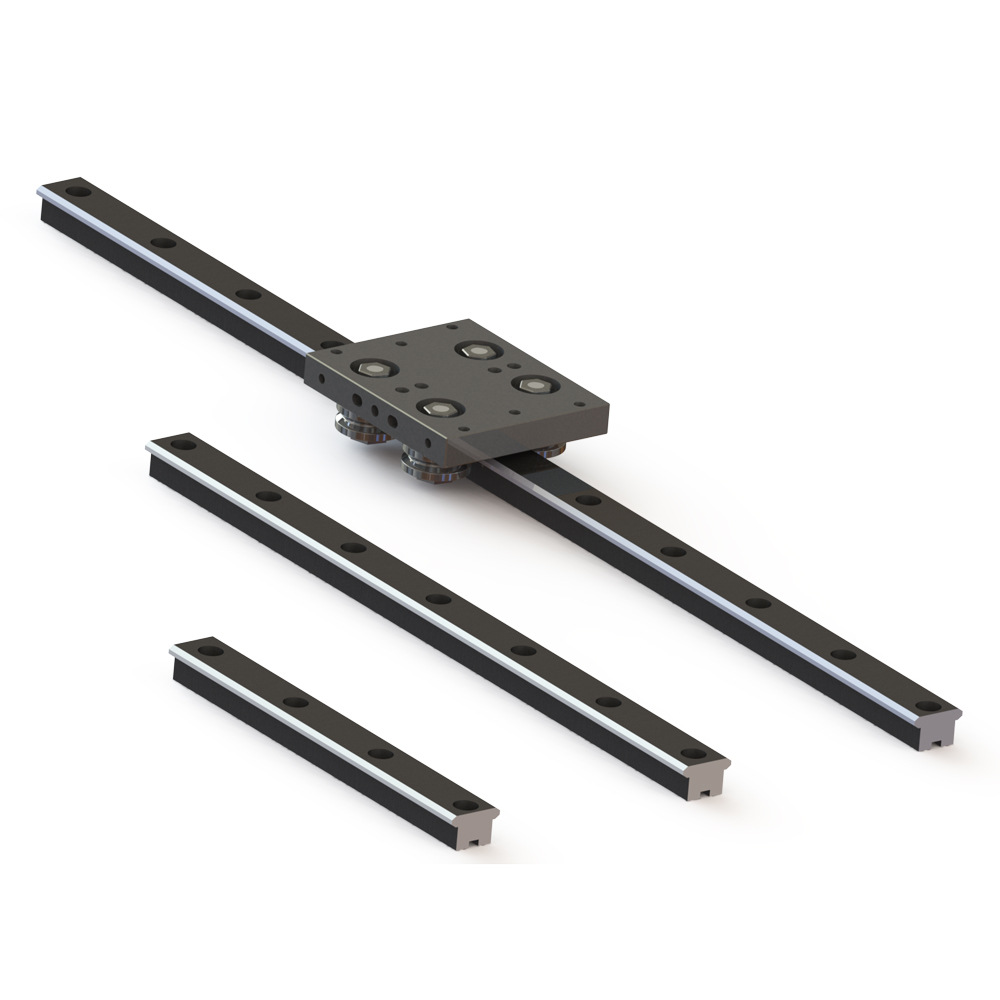 v型导轨和直线导轨定制 微型直线导轨自动输送线轻载轨道滑台模组