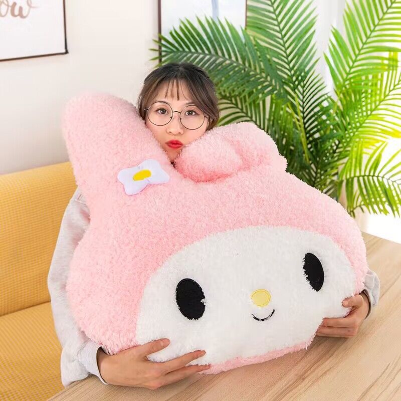 Cross-Border Clow M Melody Pillow Doll Bedside and Sofa Cushion Little Devil Pillow Large Plush Toy Baby