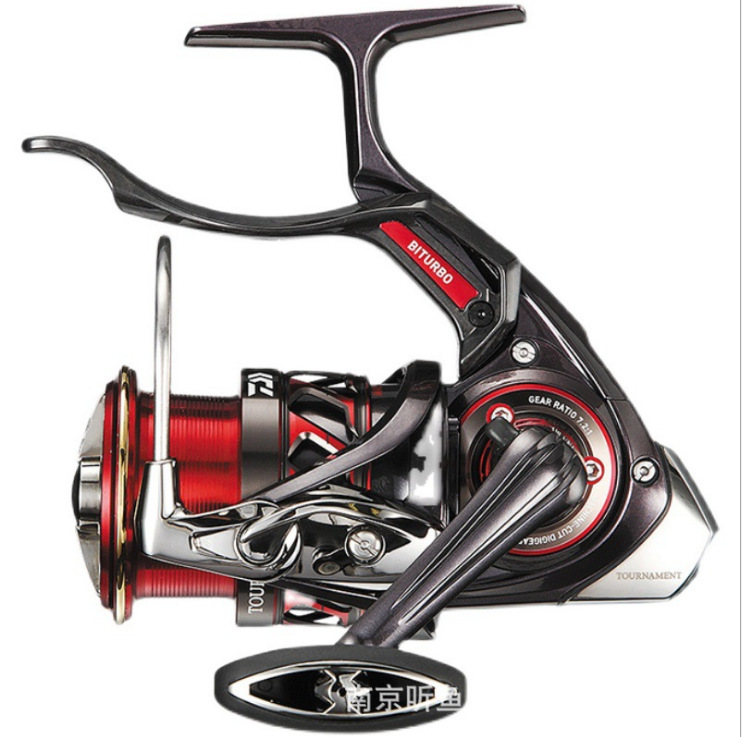 新款daiwa达瓦tournament图鲁门 手刹轮纺车轮路亚海矶钓渔线轮