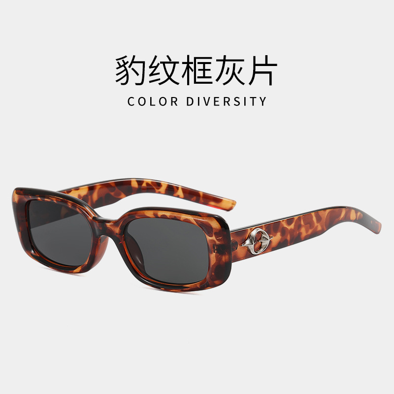 2023 New Gm Sunglasses Internet Hot Star with the Same Type Personal Korean Style Driving Big Rim round Face Black Sunglasses Trendy Men and Women