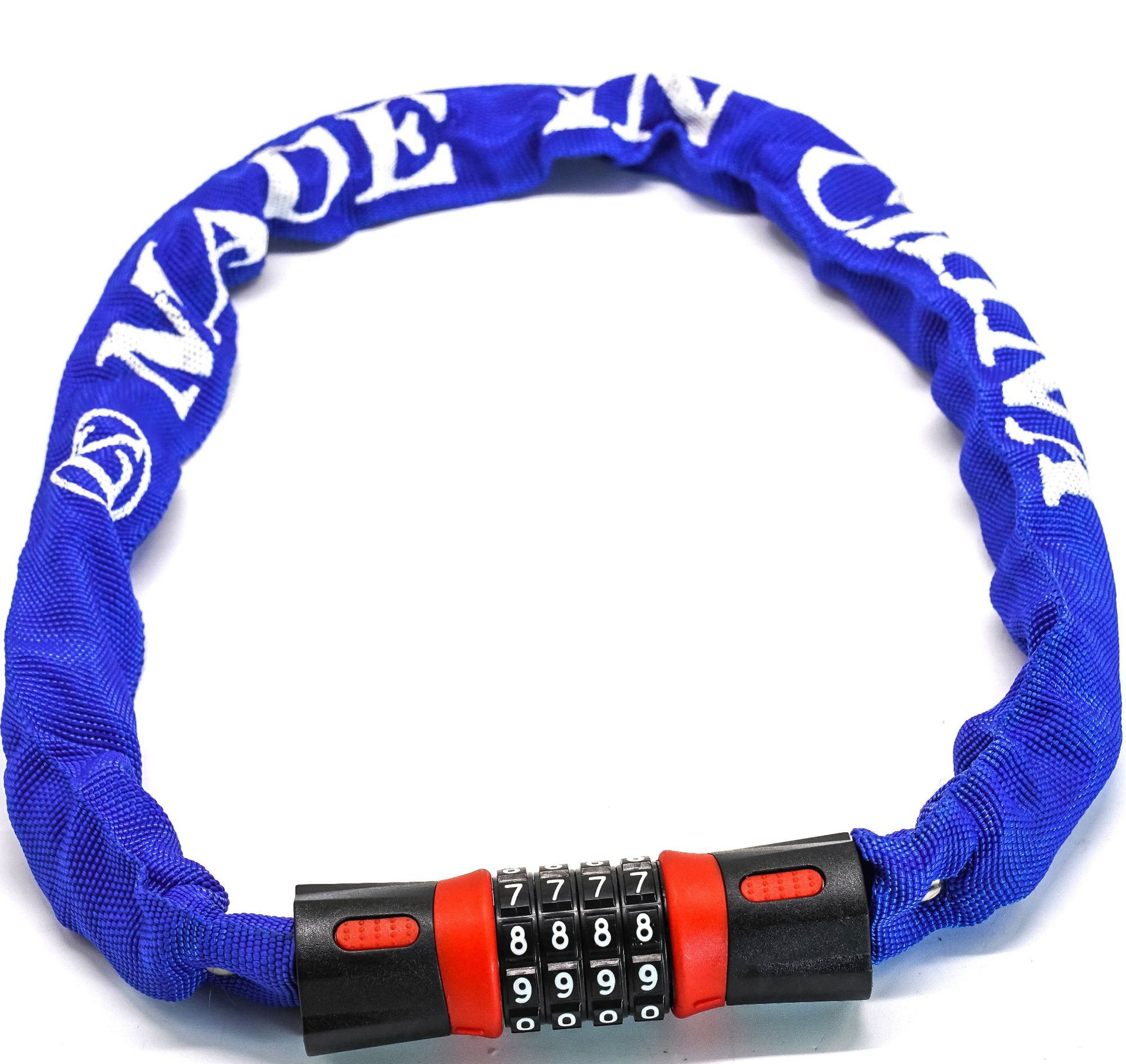 防剪防盗锁电动车锁 4位5位密码链条锁山地车单车锁-阿里巴巴