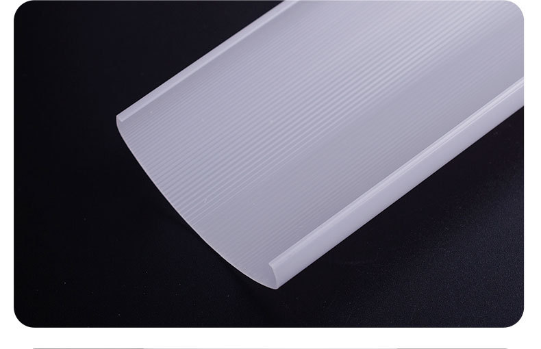 t20高透光灯罩 开模定制挤出成型pc扩散灯罩商场照明led灯管灯罩