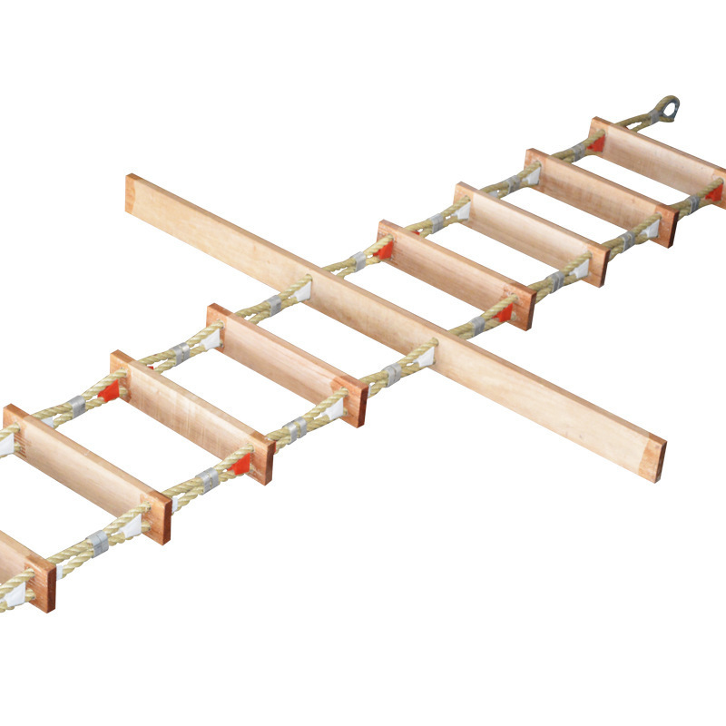 现货出售水域救援器材船用救生软梯登乘软梯木踏板船用领航员梯
