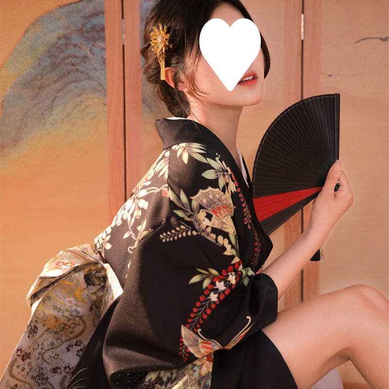 和服婚服拍摄振袖风民宿改良暗黑写真神明服装昭和-阿里巴巴