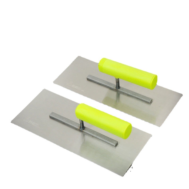 叶老三抹泥刀泥工工具塑柄水泥抹子铁板灰匙泥瓦工抹泥刀抹灰铲