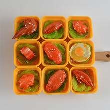 仿真中式蒸菜菜品食物食玩模型摆件小碗菜挂件过家家游戏道具玩具