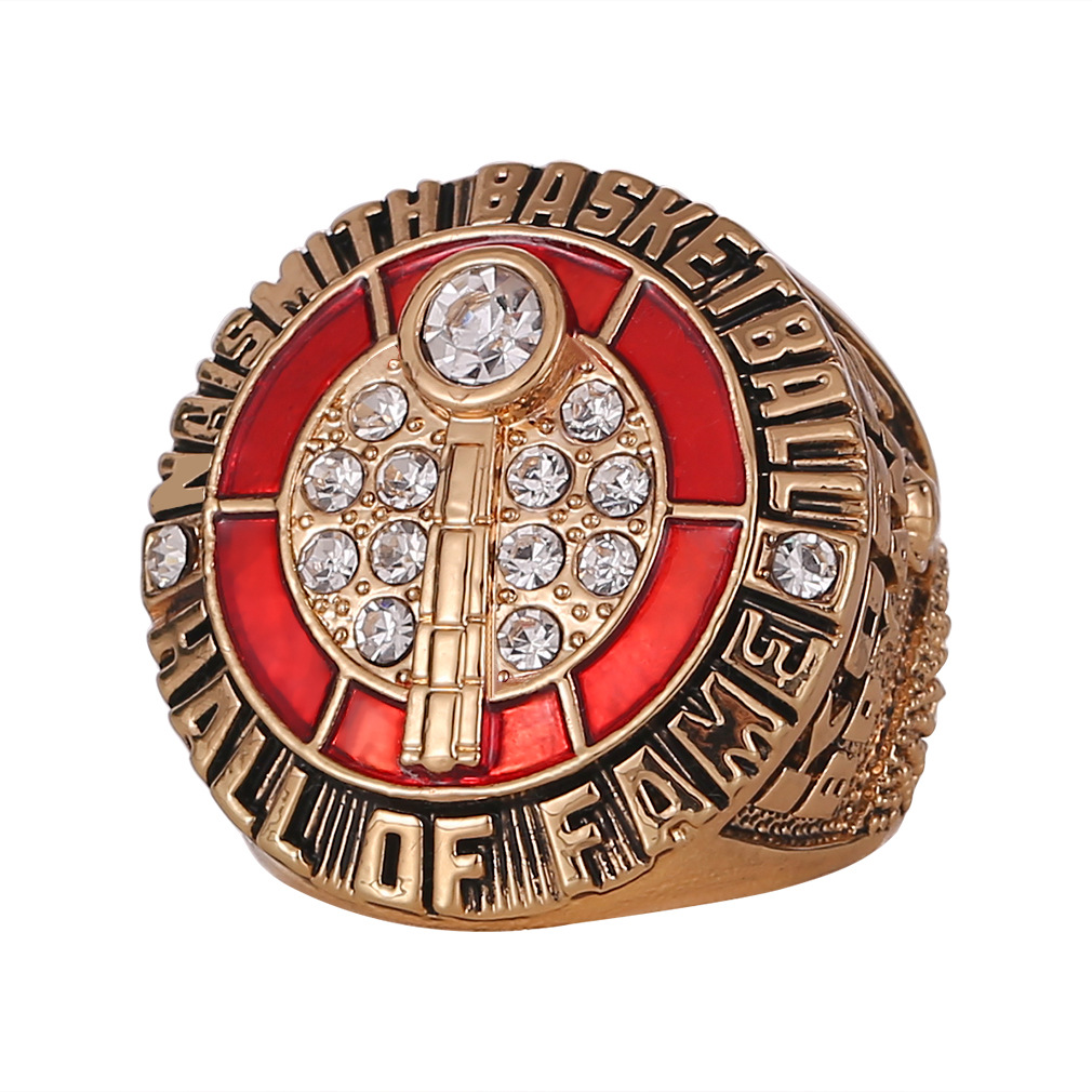 跨境nba 2020名人堂科比布莱恩特纪念篮球冠军戒指男士指环批发