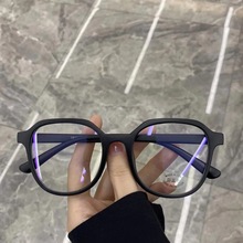 韩版方框眼镜架学生眼镜可配近视眼镜框小红书爆款素颜眼镜