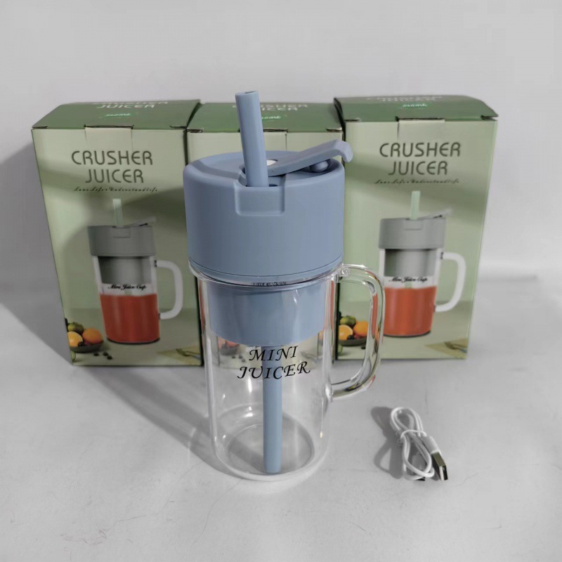 Cross-Border New Arrival Juicer Cup Small Portable Juicer Electric Mini Juice Extractor Fruit Juice Milkshake Mixer