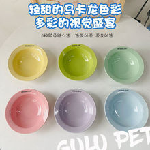 韩国BD BC飞碟陶瓷猫碗猫食盆狗碗宠物碗用品