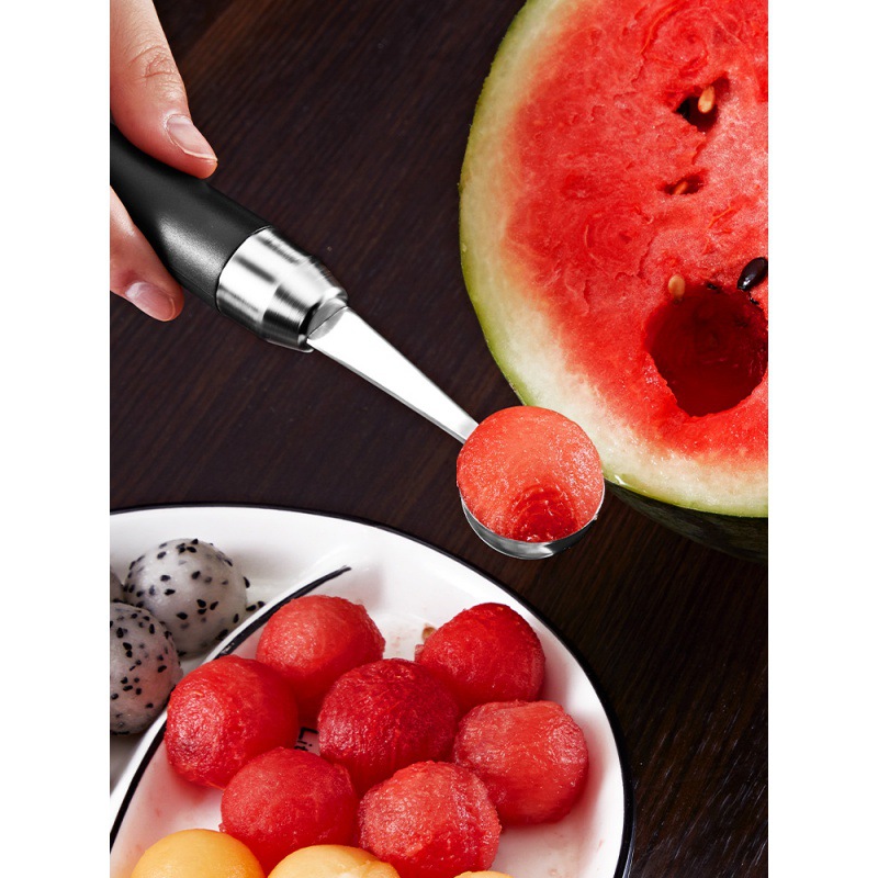 不锈钢水果挖球器家用挖水果球勺子火龙果西瓜哈密瓜水果勺挖球勺