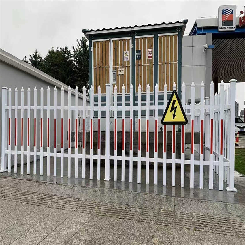 加厚型电力箱变围栏配电箱安全防护栏设备围挡栏杆