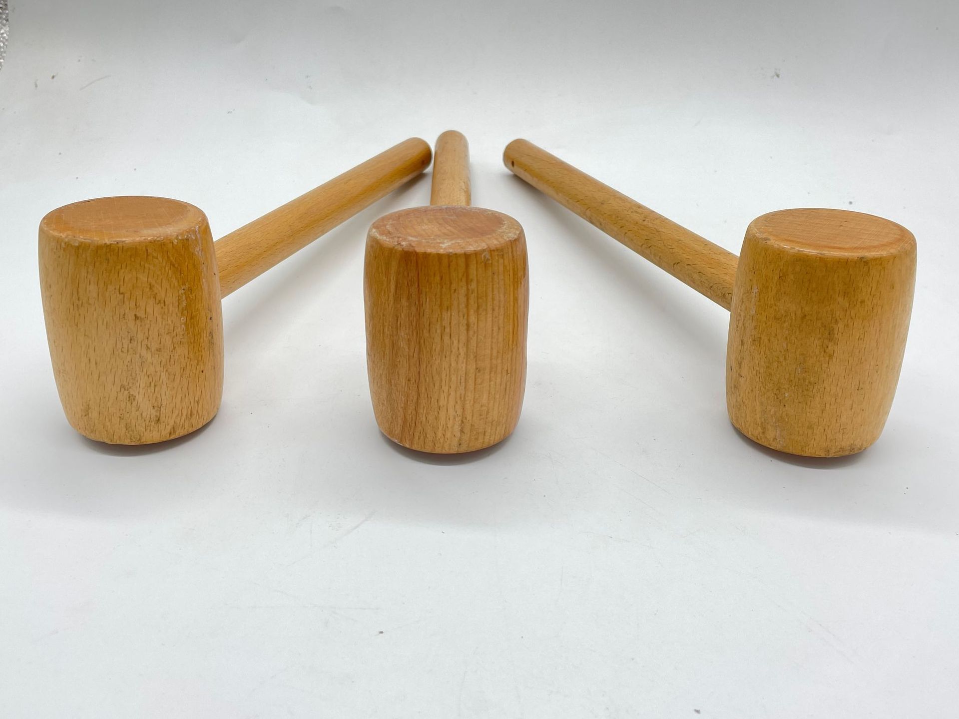 木质按摩锤子拍卖锤木工锤实木考古小木锤儿童手工玩具平头小木槌