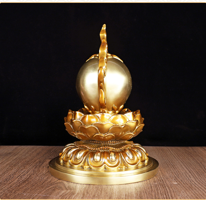 一件起批 纯铜摩尼宝摆件 彩铜摩尼宝珠家居装饰品摆件佛像宝物