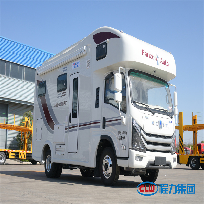 吉利新能源房车 汽油增程式混合动力自动挡旅居露营房车外贸直销