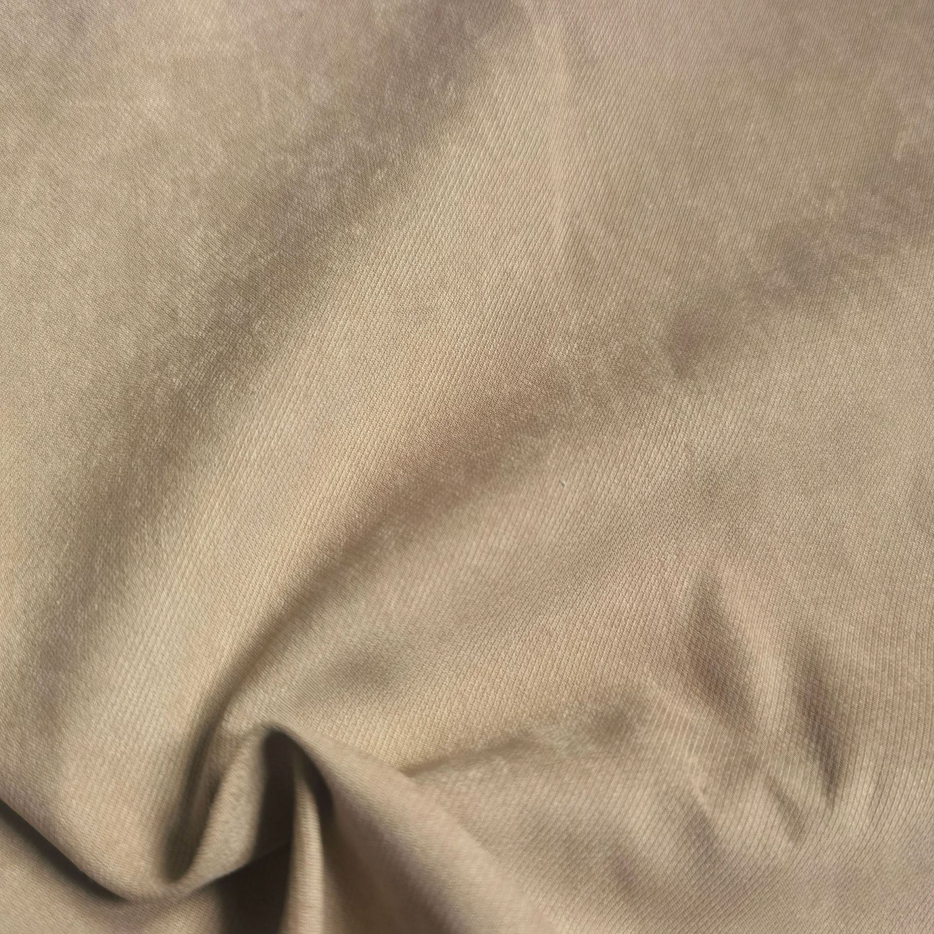 卡丹绒秋冬连衣裙吊带皮裙玩具箱包涤纶混纺铜氨斜桃绒感磨毛面料