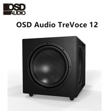 OSD Audio 新款低音炮系列 TreVoce 12 独立式前发射低音炮 家用