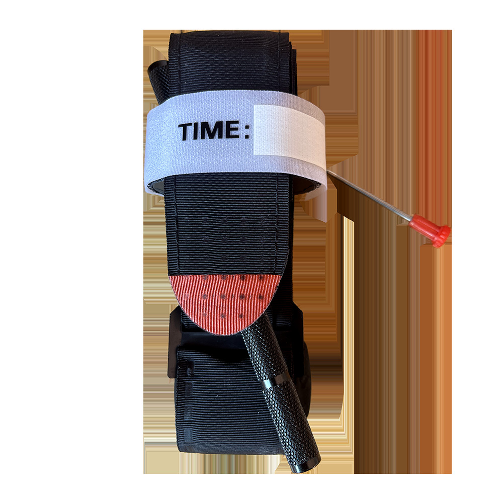 现货户外救援止血带单手操作动脉战斗可调节旋压式止血带止血绷带