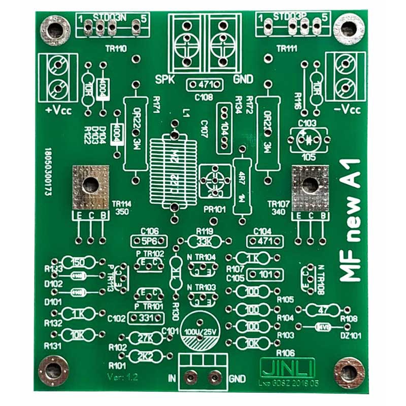 音乐传真功放板20w甲类单双声道电路板pcb新a1电路08版a1-阿里巴巴