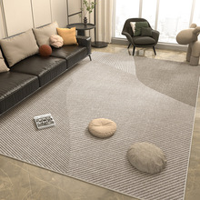 新款地毯客厅家用高级轻奢床边地垫大面积全铺房间沙发茶几毯免洗